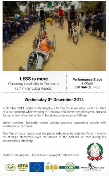 Film: LESS is more - Crossing disability in Tanzania