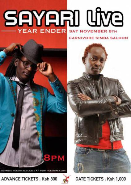 Sayari Live – the year ender feat. Eric Wainaina & the [...]
