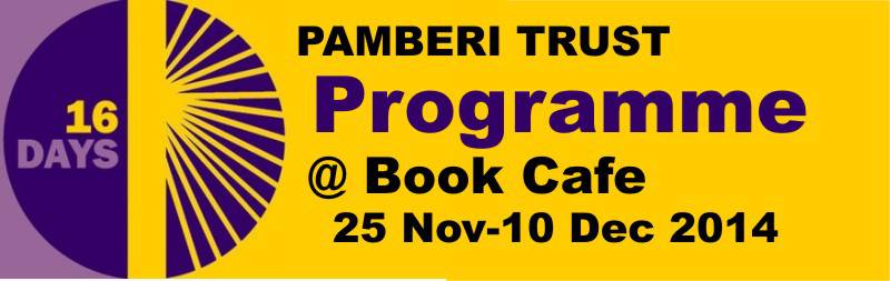 16 Days Campaign Programme at Book Cafe
