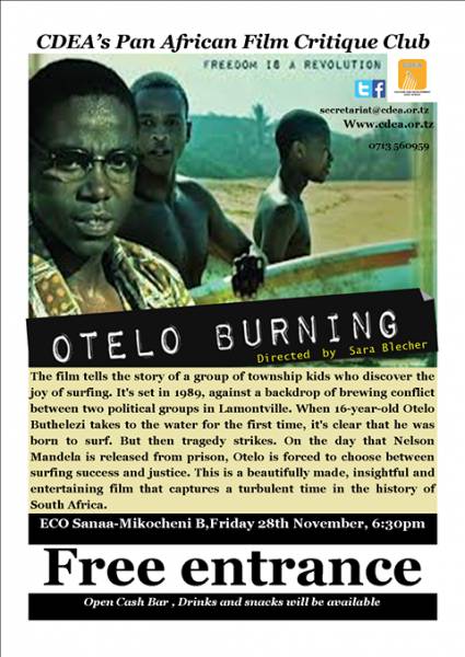 Otelo Burning: Film Club @ CDEA