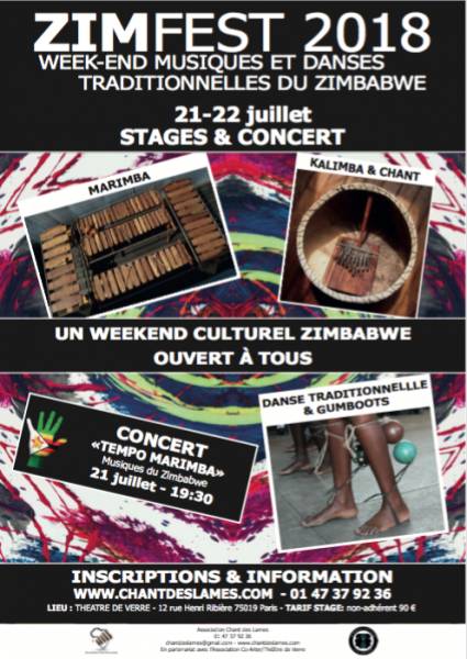 Festival ZimFest Paris 2018
