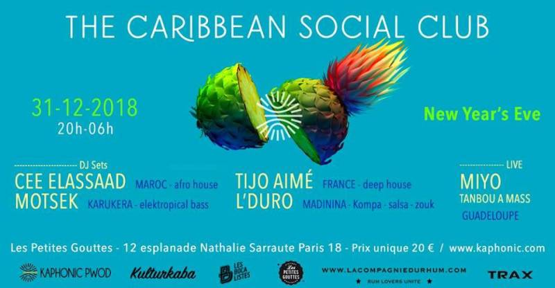 Caribbean social club New year's eve party