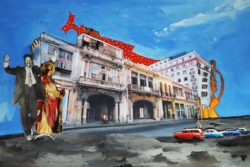 Exposition Destinación Cuba y los Orishas de l'artiste [...]