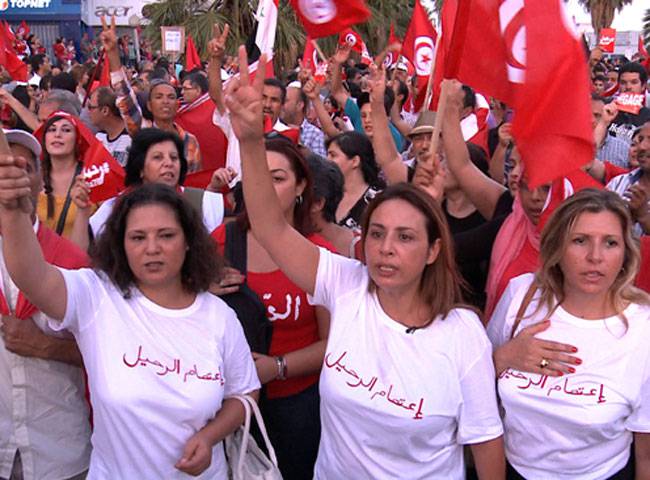 Tunisiennes, sur la ligne de front