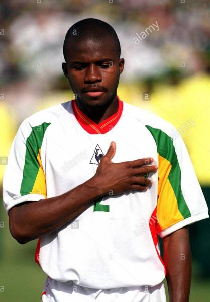 Omar Daf un footballeur africain