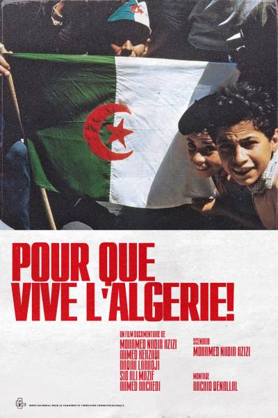 Pour que vive l'Algérie! 