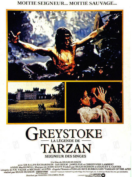 Greystoke, la légende de Tarzan Seigneur des singes