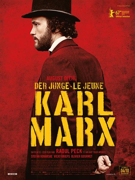 Le jeune Karl Marx (The Young Karl Marx), au Cinéma utopia