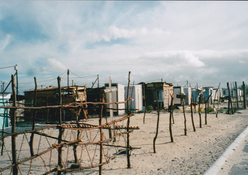 Squatter camp, 2003