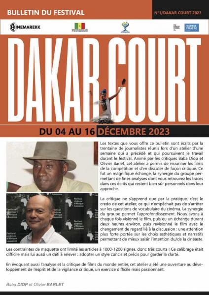 Editorial. Bulletin Dakar Court 2023