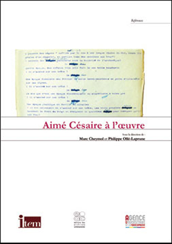 Aimé Césaire à l'oeuvre