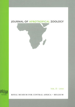 Journal of Afrotropical Zoology (JAZ) VOL. 6/2010