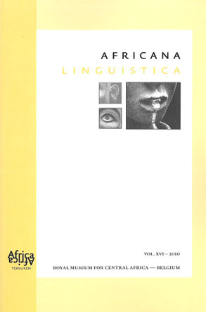 Africana Linguistica (XVI 2010)