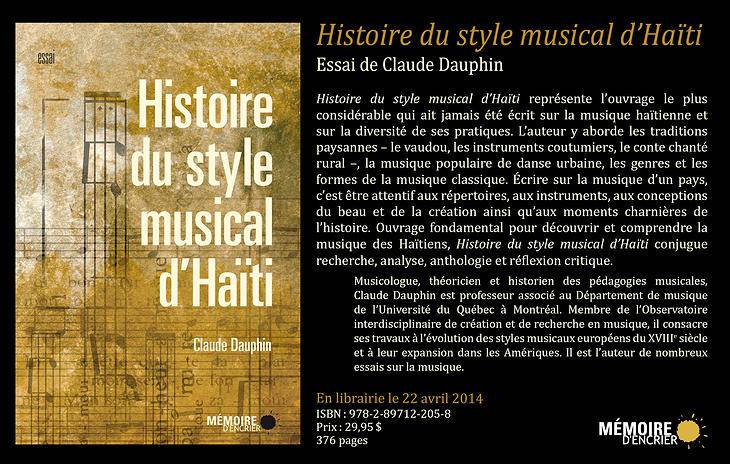 Histoire du style musical d'Haïti