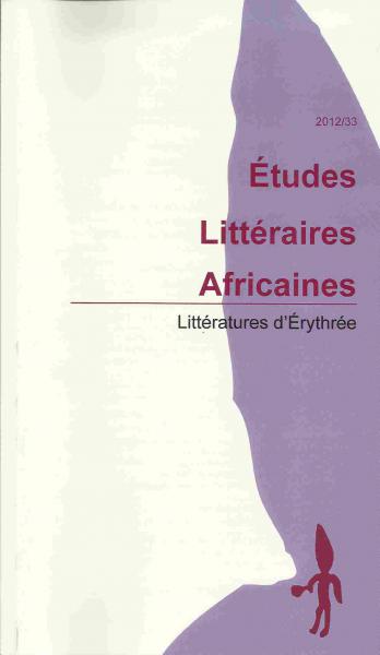 Littératures d'Erythrée