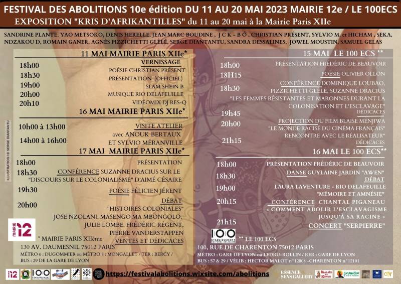Festival des Abolitions #10ème édition