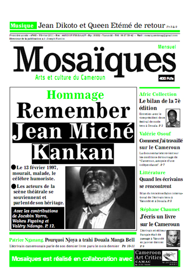 Les Mosaïques du Cameroun : un journal uniquement [...]
