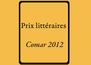 Le Palmarès des Prix Comar 2012