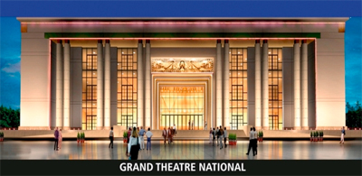 Inauguration du Grand théâtre national, une des 7 [...]