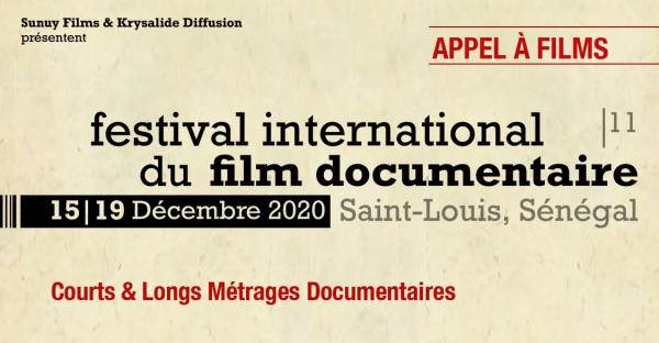 Festival international du film documentaire de Saint-Louis [...]