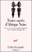 Textes sacrés d'Afrique Noire